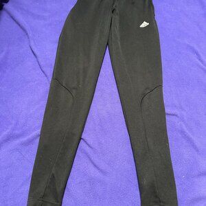 Adidas Climacool Women S Black Pants Athletic Zip Ankle Workout Run Gym Joggers